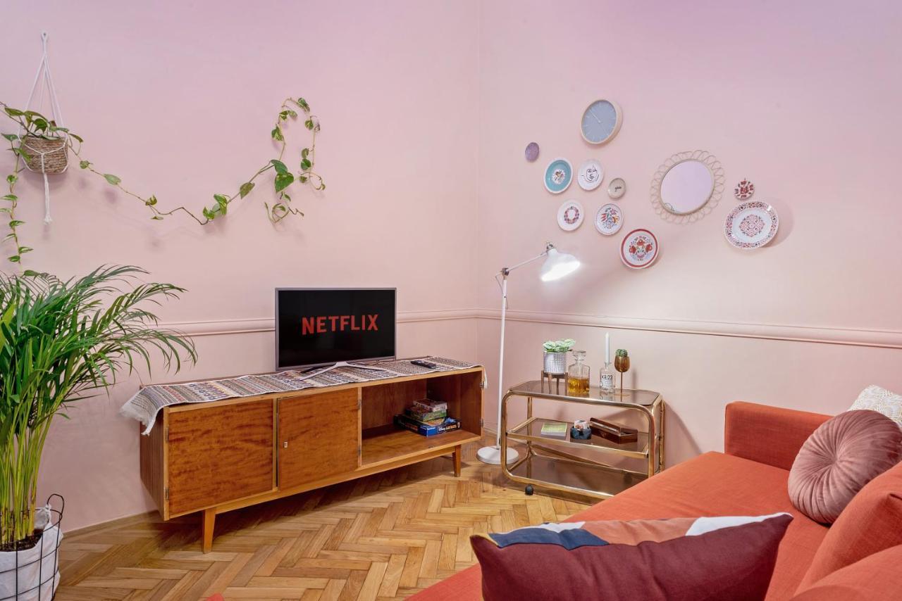 Cozy Boho Apartment, Super Central, Parliament, Netflix Budapest Extérieur photo